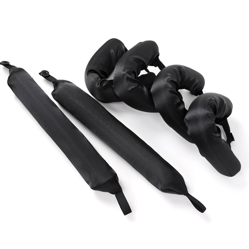 6kom mekani satenski jastuci Valjci Valjci za kosu Sleep Alati za oblikovanje kose Flexi šipke Curl Flexi šipke Uvijači za kosu Čarobni za žene ili djecu