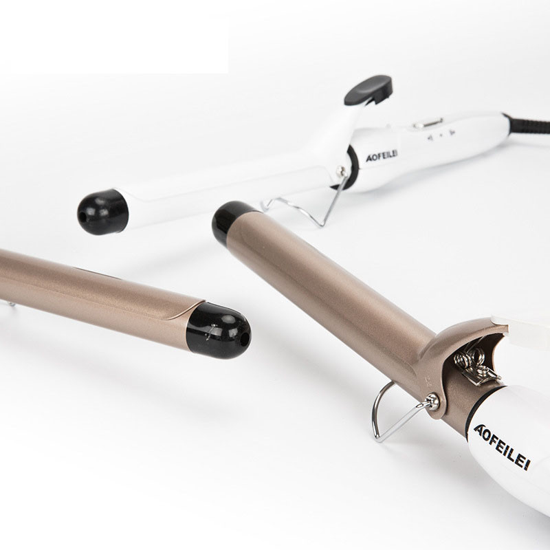 Aofeilei 19-38mm keraminiai elektriniai plaukų suktukai 38mm plaukų garbanojimo geležis Didelės garbanos 19mm plaukų suktukai 25mm garbanojimo geležis 32mm 28mm