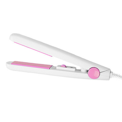 Mini juuksesirgendaja tasapinnaline keraamiline juuksesirgendaja kuiv ja märg termostaatiline elektriline lokirulli moetööriistad