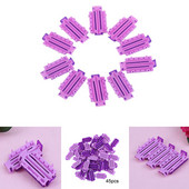 45 komada Višekratni uvijači za kosu Cold Wave Perm šipka Kukuruzna kosa Frizerski uvijač za kosu DIY Alat za oblikovanje kose Uvijač za kosu bez topline