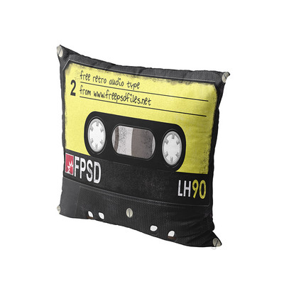 Vintage kazete Jastučnica za kauč Zabavni dizajn Jastuk za kauč Dvosmjerni ispis Bacita jastučnica Dekoracija za vjenčanje