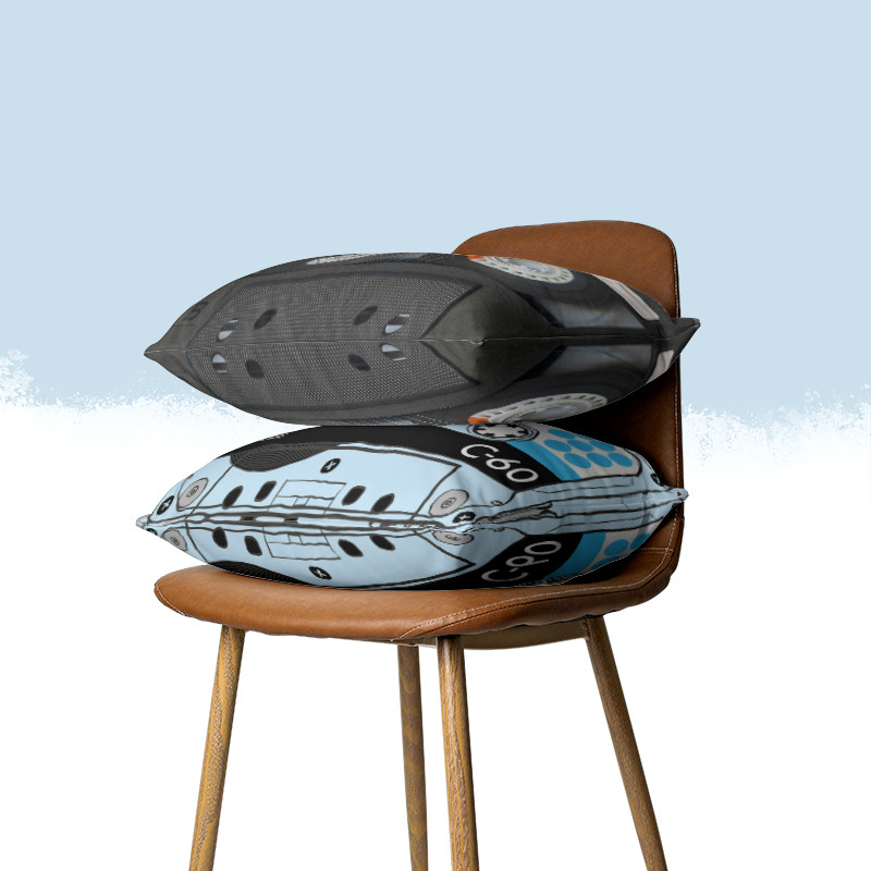 Vintage kazete Jastučnica za kauč Zabavni dizajn Jastuk za kauč Dvosmjerni ispis Bacita jastučnica Dekoracija za vjenčanje