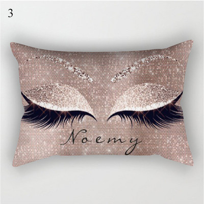 Față de pernă personalizată pentru gene, elegantă, simplă, cu toate potrivirile, fete de pernă decorative, la modă, tipărire a genelor, husă de pernă