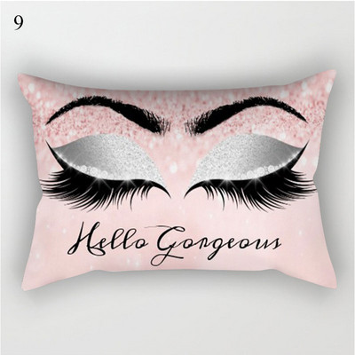 Față de pernă personalizată pentru gene, elegantă, simplă, cu toate potrivirile, fete de pernă decorative, la modă, tipărire a genelor, husă de pernă