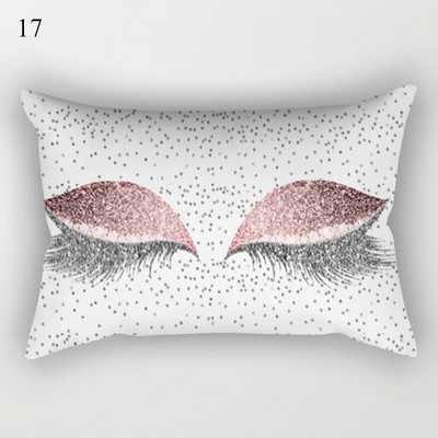 Față de pernă personalizată pentru gene, elegantă, simplă, cu toate potrivirile, fete de pernă decorative, la modă, tipărire a genelor, husă de pernă