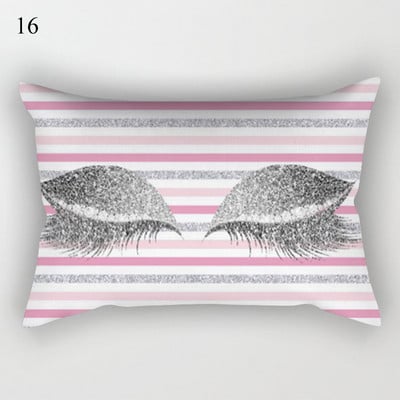 Față de pernă personalizată pentru gene, elegantă, simplă, cu toate potrivirile, fete de pernă decorative, la modă, tipărire a genelor, husă de pernă