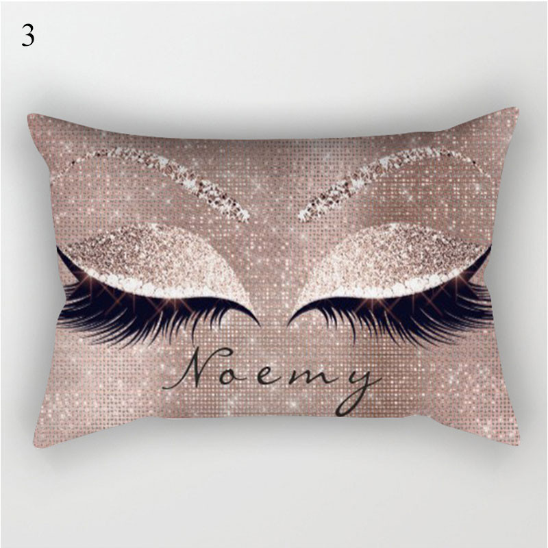 Față de pernă personalizată pentru gene, elegantă, simplă, cu toate potrivirile, fete de pernă decorative, la modă, tipărire a genelor, husă de pernă