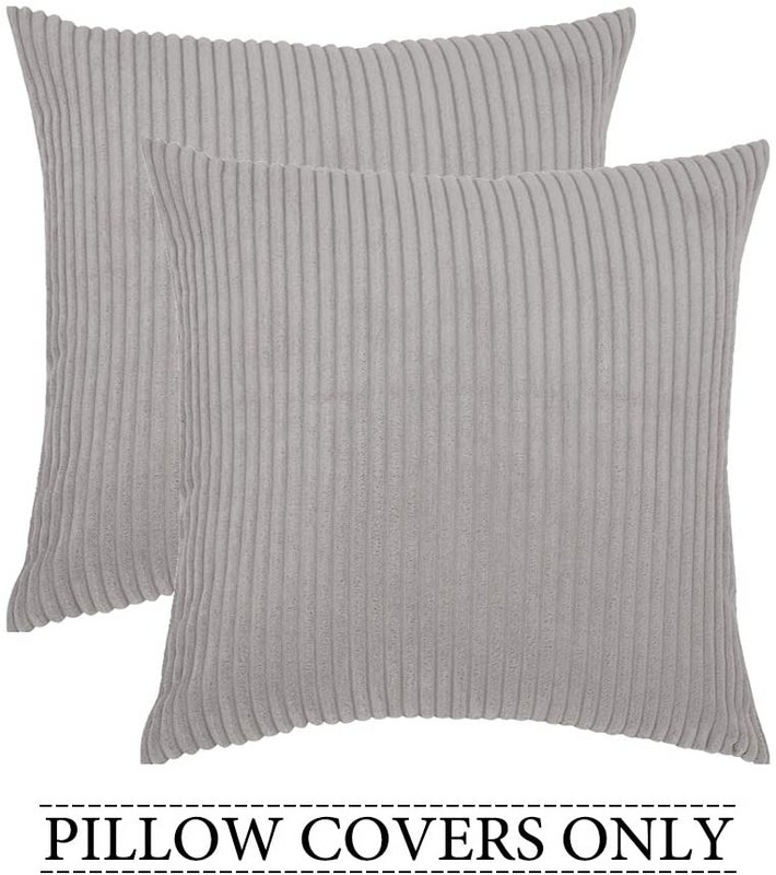 Didelis pagalvėlės užvalkalas Superminkštas velvetinis pagalvės užvalkalas Nordic dryžuotas dekoratyvinis pagalvės užvalkalas lovai sofai sofa pavasario namų dekoravimui