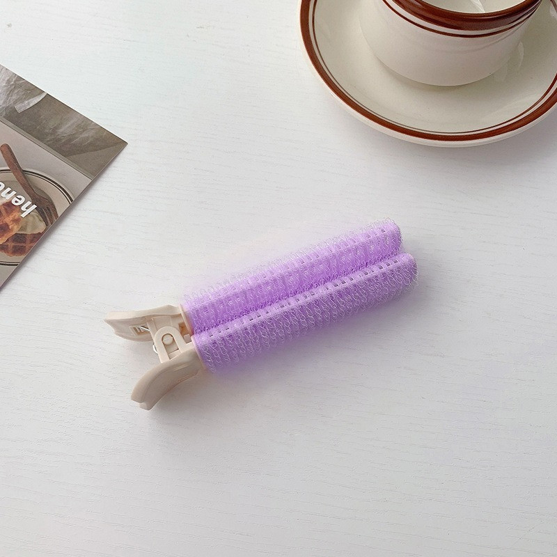 Jastučići za kosu Pahuljasti set kopči Visoki vrh lubanje Korejski stil Bešavne fiksne zračne kopče za šiške Veliki valjci za uvijanje kose