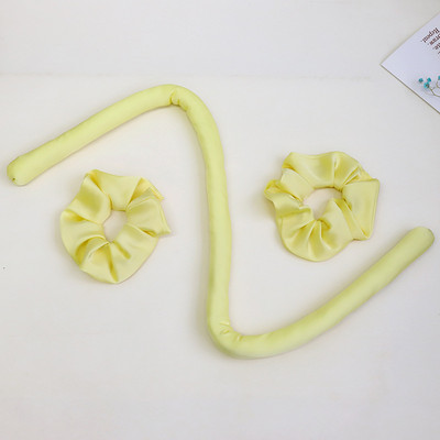 Slik, satin, fără căldură, ondulator de păr, pentru femei, înfășurare de păr, panglică pentru ondulare, pentru fete, pentru șlefui, accesorii pentru păr