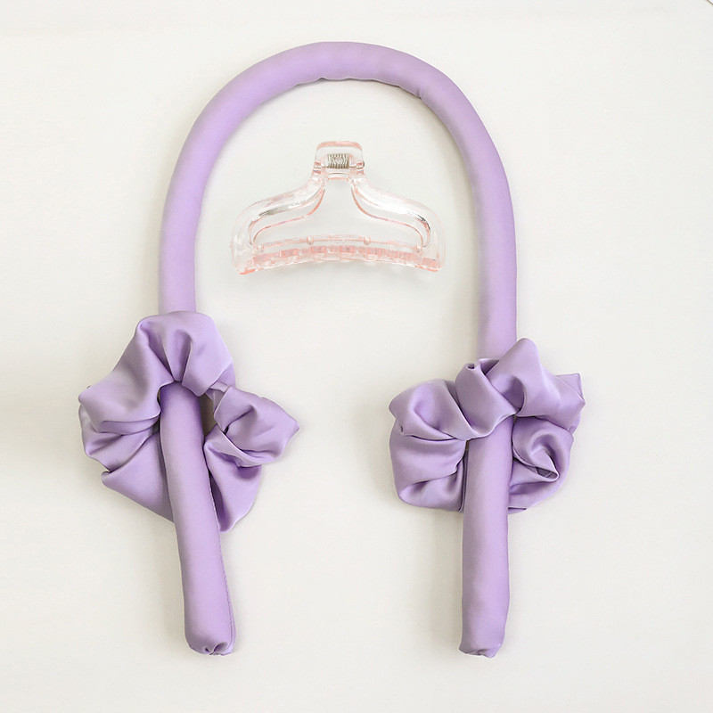 Slik, satin, fără căldură, ondulator de păr, pentru femei, înfășurare de păr, panglică pentru ondulare, pentru fete, pentru șlefui, accesorii pentru păr
