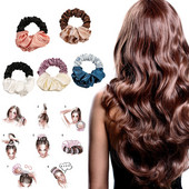 DIY štap za uvijanje kose bez zagrijavanja Traka za glavu Traceless Sleep Roll Alati bez zagrijavanja Šipka za uvijanje kose Gumica za kosu s velikim valovima