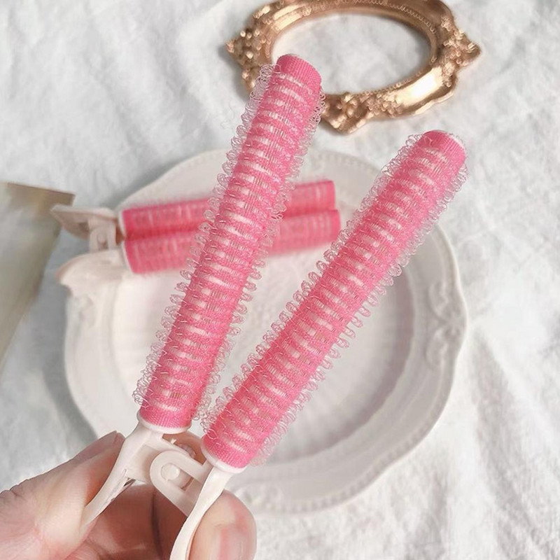 1kom Jastučići za kosu Fluffy Clip Set Visoki vrh lubanje Korejski stil Bešavne fiksne zračne kopče za šiške na glavi Veliki valjci za uvijanje kose