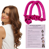 Augstas kvalitātes nesildāma cirtas lente zīda kērlinga lente mati sievietēm matu loki bez karstuma loku stieņa galvas saite Lazy ruļļi