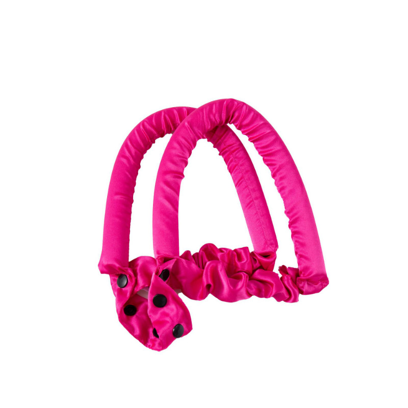 Augstas kvalitātes nesildāma cirtas lente zīda kērlinga lente mati sievietēm matu loki bez karstuma loku stieņa galvas saite Lazy ruļļi