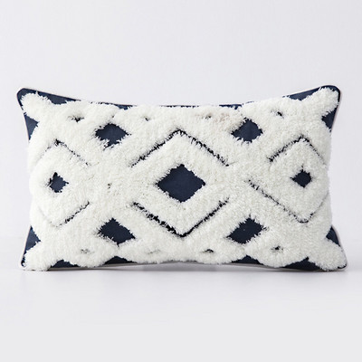 Boho Tufted párnahuzat 45X45/30X50cm Dekoráció Maison Morocco Nordic Style pamut párnahuzat szék kanapéhoz Ingyenes szállítás
