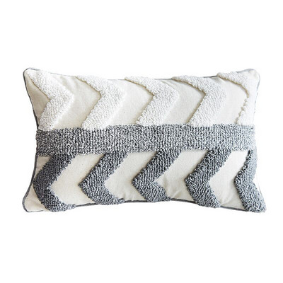 Boho Tufted párnahuzat 45X45/30X50cm Dekoráció Maison Morocco Nordic Style pamut párnahuzat szék kanapéhoz Ingyenes szállítás