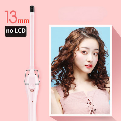 Novi dolazak 9 mm uvijač za kosu LCD ekran Vuneni uvijač za kosu Keramički Teddy Superfine Frizerski alati za trajnu Uvijači za kosu Uvijači