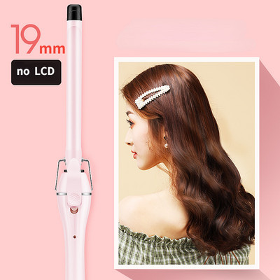 Novi dolazak 9 mm uvijač za kosu LCD ekran Vuneni uvijač za kosu Keramički Teddy Superfine Frizerski alati za trajnu Uvijači za kosu Uvijači