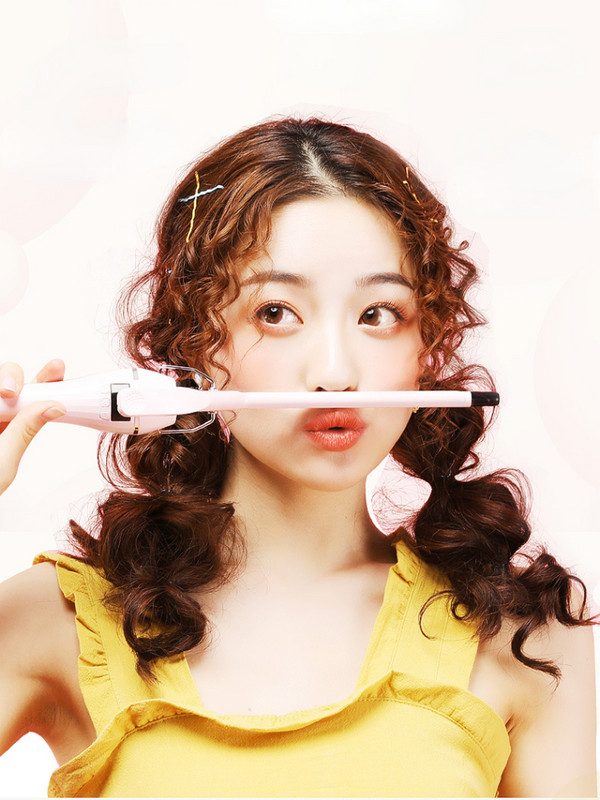 Novi dolazak 9 mm uvijač za kosu LCD ekran Vuneni uvijač za kosu Keramički Teddy Superfine Frizerski alati za trajnu Uvijači za kosu Uvijači