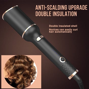 Αυτόματο ψαλίδι για μπούκλες μαλλιών Αυτόματο σίδερο για μπούκλες μαλλιών Κεραμικό περιστρεφόμενο ψαλιδάκι αέρα Air Spin Wand Styler Curl Machine Magic Hair Curler