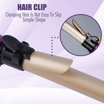 Περιστρεφόμενο σίδερο για μπούκλες 28/32 mm Αυτόματο ηλεκτρικό σίδερο για μπούκλες για μαλλιά Κεραμικά ραβδιά για μπούκλες Κουνώντας συσκευές styling μαλλιών