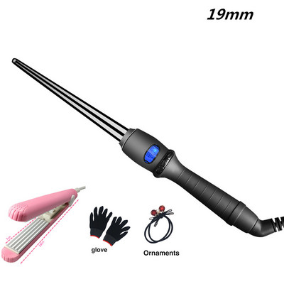 Instrumente de coafat ceramice Fier de ondulat profesional ondulator de păr Con de flori de pere Ondulator de păr electric Roller Baghetă de ondulare