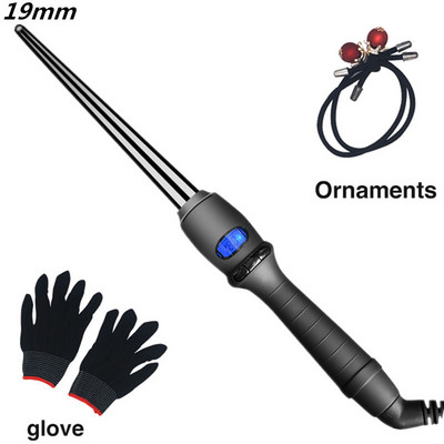 Instrumente de coafat ceramice Fier de ondulat profesional ondulator de păr Con de flori de pere Ondulator de păr electric Roller Baghetă de ondulare