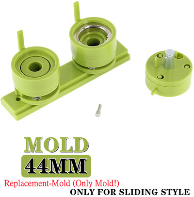 Jelvénytű gombkészítő gép DIY 25/32/37/44/58MM jelvénykészlet 100 db-os gombalkatrészekkel + körvágó, jelvénynyomó gép