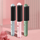 Profesionalni vrući češljevi, četka za ravnanje kose, keramički uvijač za kosu, grijana električna pametna četka, pegla za kosu