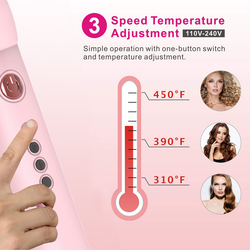 Profesionalni vrući češljevi, četka za ravnanje kose, keramički uvijač za kosu, grijana električna pametna četka, pegla za kosu