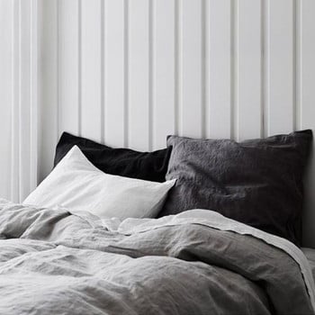 100% ленена калъфка за легло Едноцветна калъфка за възглавница 50*75 см Калъфка за възглавница Плик Удобен домашен декор