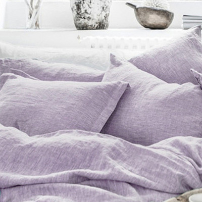 100% vászon párnahuzat ágyhoz egyszínű párnahuzat huzat 50*75 cm párnahuzat boríték Kényelmes lakberendezés