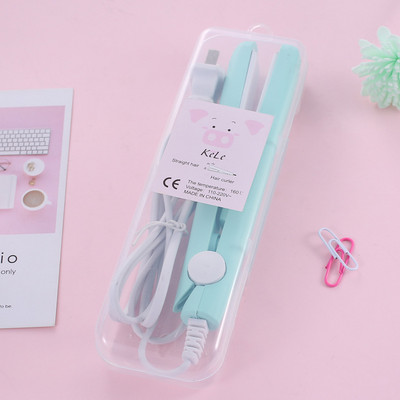 Mini Lisser Flat Iron Mini pegla za kosu Putna prijenosna električna pegla za ravnanje Uvijači za brzo zagrijavanje Alati za oblikovanje kose