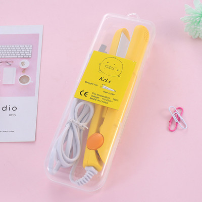 Mini Lisser Flat Iron Mini pegla za kosu Putna prijenosna električna pegla za ravnanje Uvijači za brzo zagrijavanje Alati za oblikovanje kose