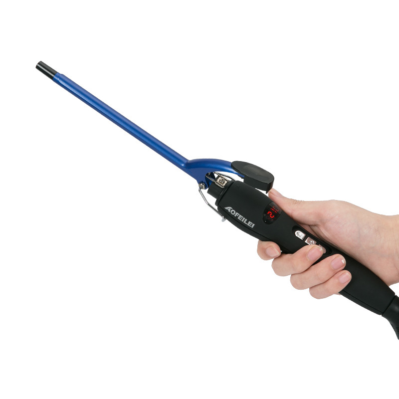 Aofeilei New Arrival professzionális 9 mm-es hajsütővas Hajhullám Körte Virág Kúp elektromos hajsütő pálca görgős hajformázó eszközök