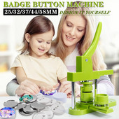 Μηχάνημα κατασκευής κουμπιών σήματος, Μηχάνημα κατασκευής κουμπιών σημάτων DIY, Μηχάνημα κατασκευής σημάτων DIY, Εργαλεία κατασκευής κουμπιών κομματιών χειροτεχνίας τέχνης 25/32/37/44/58mm