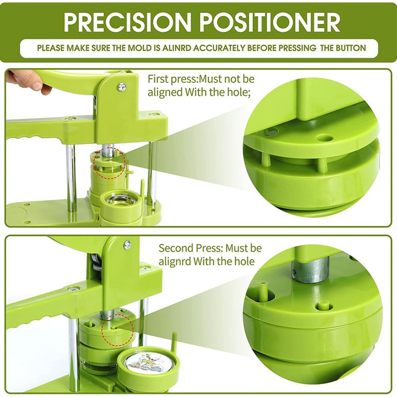 Μηχάνημα κατασκευής κουμπιών σήματος, Μηχάνημα κατασκευής κουμπιών σημάτων DIY, Μηχάνημα κατασκευής σημάτων DIY, Εργαλεία κατασκευής κουμπιών κομματιών χειροτεχνίας τέχνης 25/32/37/44/58mm