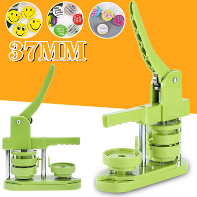 25MM-58MM Машина за създаване на копчета за значки, Машина за пресоване на значки без инсталиране за изработка на части за копчета за художествени занаяти Направи си сам