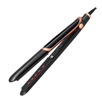 Negatív ionos hajkiegyenesítő hajcsavaró infravörös hajlapos LCD MCH melegítésű gyorstekercses egyenes hajszálas Pro hajformázó eszközök