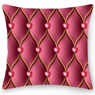 1db Geometric Print párnahuzat Kétoldalas poliészter párnahuzat lakberendezési párnahuzat autós kanapé párnahuzat otthoni dekoráció