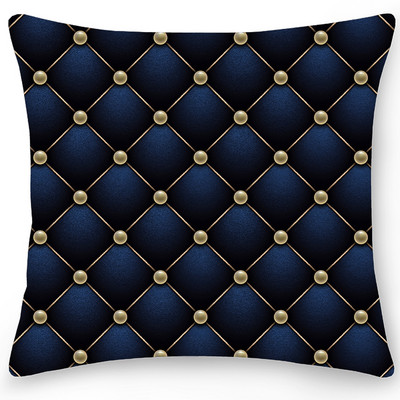 1db Geometric Print párnahuzat Kétoldalas poliészter párnahuzat lakberendezési párnahuzat autós kanapé párnahuzat otthoni dekoráció