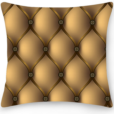 1db Geometric Print párnahuzat Kétoldalas poliészter párnahuzat lakberendezési párnahuzat autós kanapé párnahuzat otthoni dekoráció
