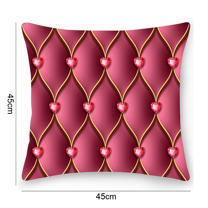 1db Geometric Print párnahuzat Kétoldalas poliészter párnahuzat lakberendezési párnahuzat autós kanapé párnahuzat otthoni dekoráció