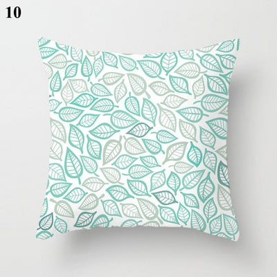 Boho menta zöld párnahuzat dekoratív párnahuzat 45*45 cm modern geometriájú nyomtatás párnahuzat kanapé kanapé kidobó párnahuzat