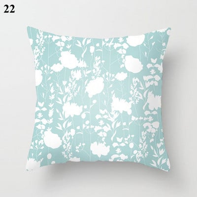 Boho menta zöld párnahuzat dekoratív párnahuzat 45*45 cm modern geometriájú nyomtatás párnahuzat kanapé kanapé kidobó párnahuzat