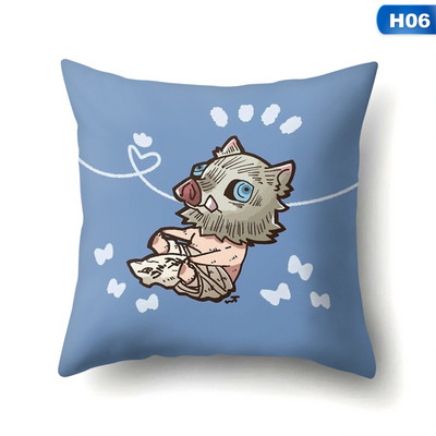 Diivani padjakatted multifilm Jaapani anime Deemon Slayer padjatool Kodusisustus Padjapüür Padjapüür