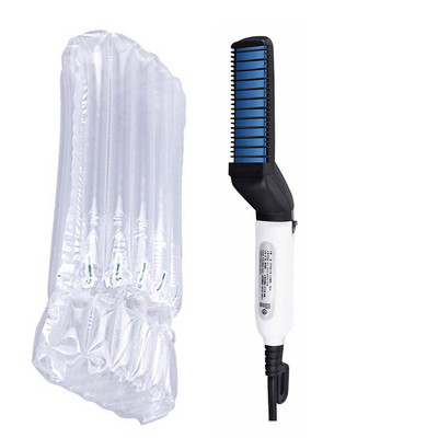 Daugiafunkcinis plaukų tiesinimo vyrų barzdos tiesinimo šepetėlis Plaukų šukos Profesionalus plaukų suktukas Greitai įkaistančios formavimo priemonės