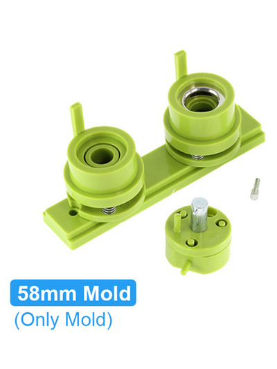 DIY mājas emblēmu veidošanas veidņu tapu pogu veidotājs 25 mm 32 mm 37 mm 44 mm 58 mm veidņu veidošanas žetonu veidotājs amatniecības piederumi nozīmītes tapas Veidne