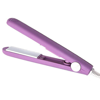 Prenosná nadýchaná vlnitá mini žehlička na vlasy s malými vlnami, ružová keramická žehlička na vlasy, vlnitá kulma na vlasy